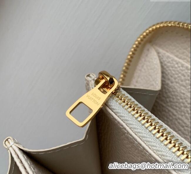 Promotional Louis Vuitton Zippy Wallet in Dream Beige Embossed Leather M25594 2025