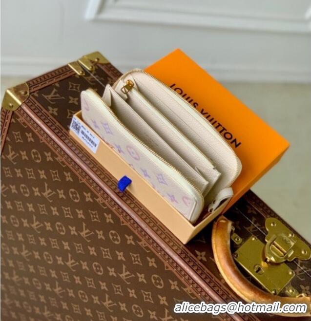 Promotional Louis Vuitton Zippy Wallet in Dream Beige Embossed Leather M25594 2025