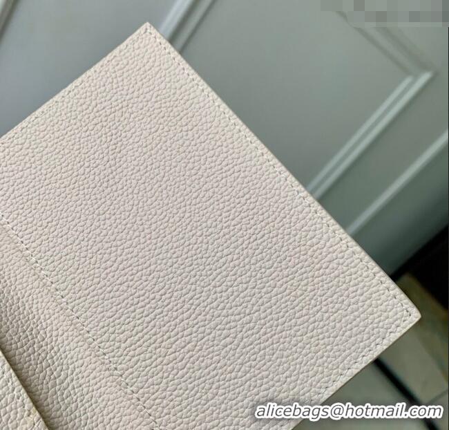 Best Quality Louis Vuitton Passport Cover in Dream Beige Embossed Leather M25917 2025