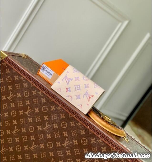 Best Quality Louis Vuitton Passport Cover in Dream Beige Embossed Leather M25917 2025