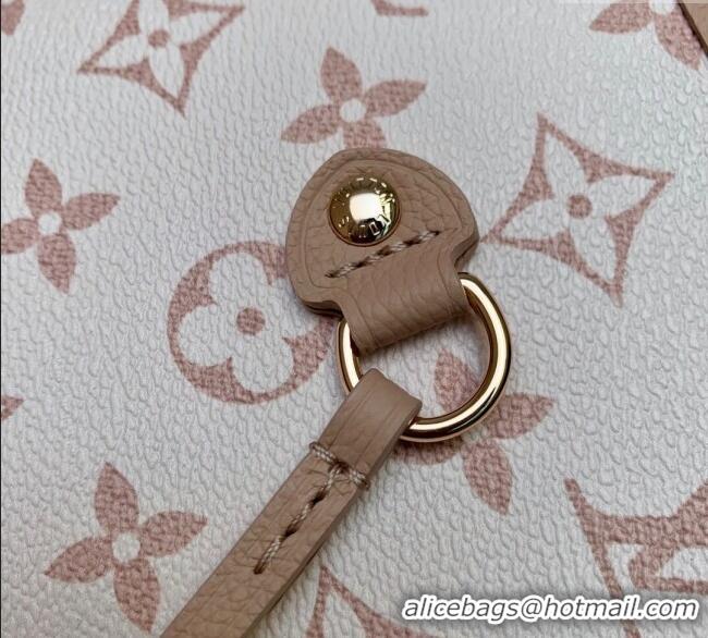 Buy Discount Louis Vuitton Neverfull Bandouliere Inside Out MM Tote bag Monogram Canvas/Leather 25665 White/Beige 2025