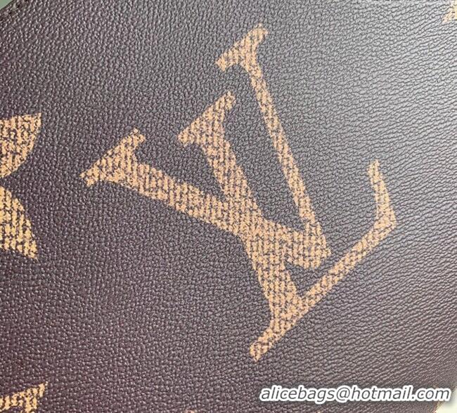 Low Price Louis Vuitton Monogram Reverse Coated Canvas Trio Toilet Pouch M11248 2025