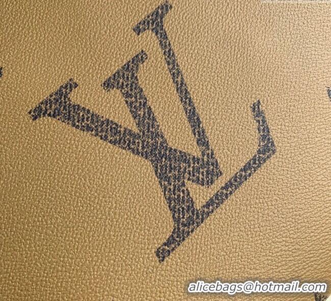 Low Price Louis Vuitton Monogram Reverse Coated Canvas Trio Toilet Pouch M11248 2025
