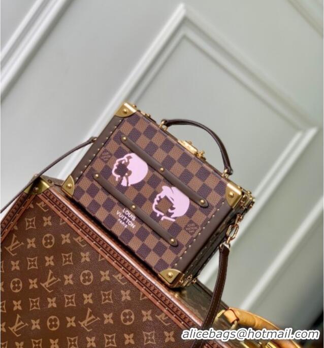 Good Quality Louis Vuitton Sawagani Trunk Bag Damier Phriendship Canvas N40765 2025