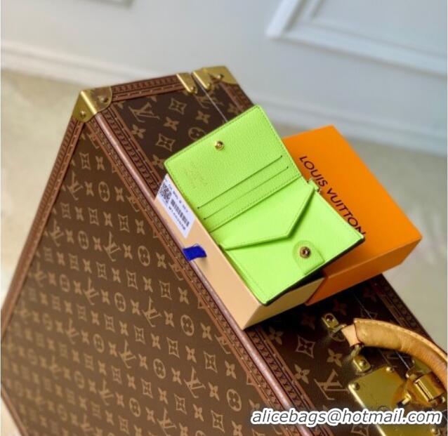 Good Product Louis Vuitton LV Charms Pocket Wallet M14628 Green 2025