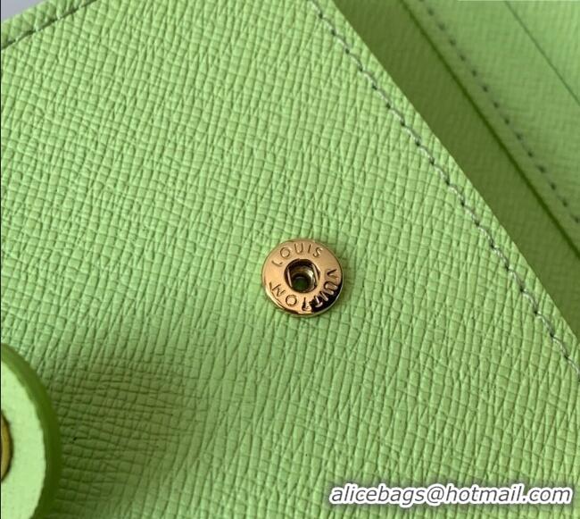 Good Product Louis Vuitton LV Charms Pocket Wallet M14628 Green 2025