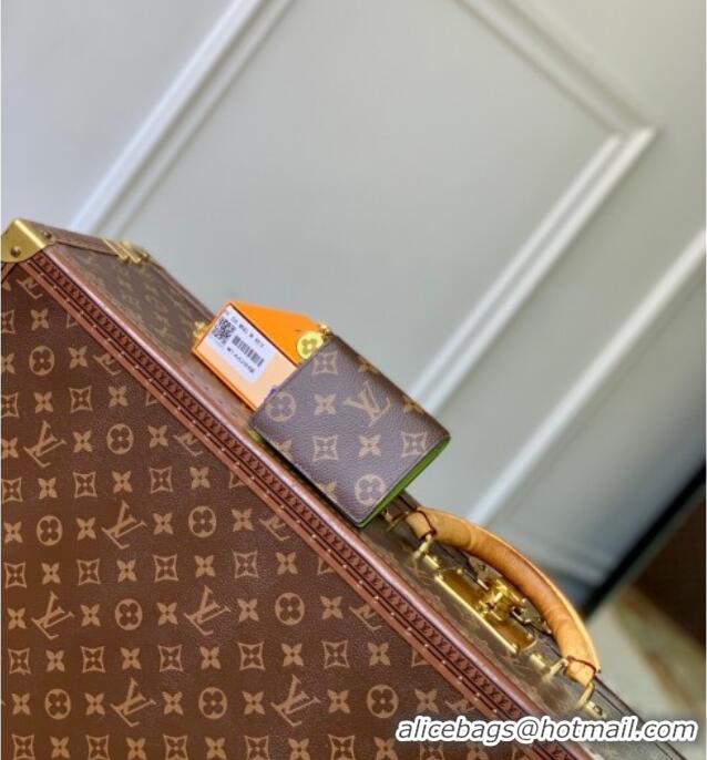 Good Product Louis Vuitton LV Charms Pocket Wallet M14628 Green 2025