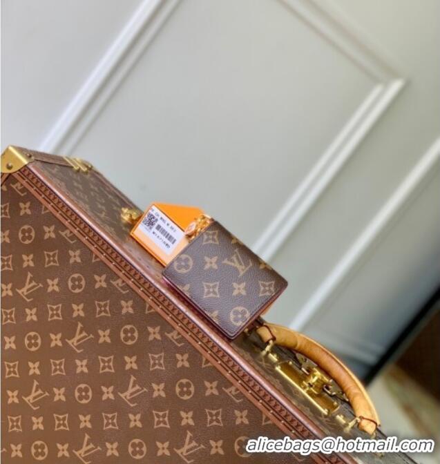 Good Quality Louis Vuitton LV Charms Pocket Wallet M14718 Candy Pink 2025