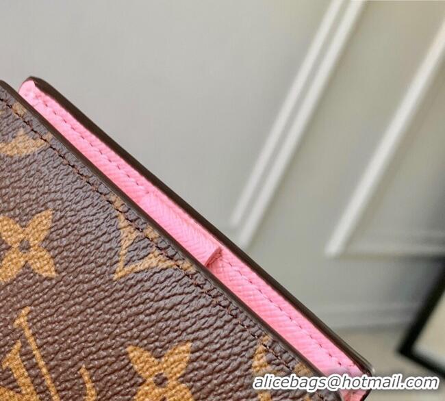Good Quality Louis Vuitton LV Charms Pocket Wallet M14718 Candy Pink 2025