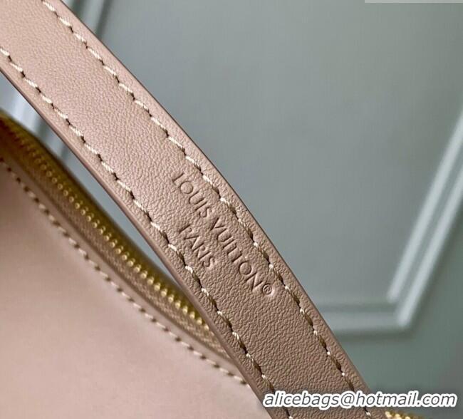 Luxury Discount Louis Vuitton Pochette LV Bloom bag in Calfskin Leather M25784 Nude 2025