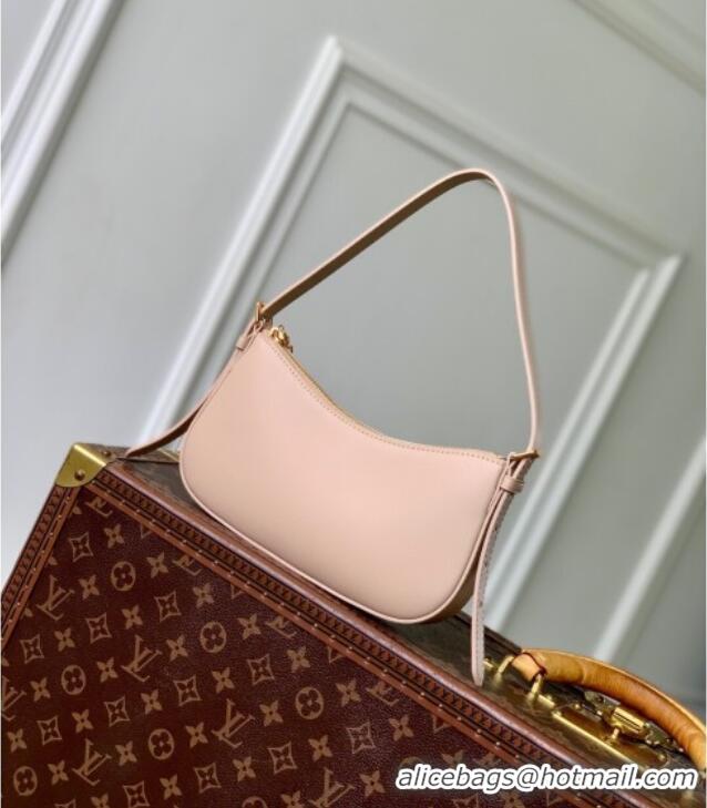 Luxury Discount Louis Vuitton Pochette LV Bloom bag in Calfskin Leather M25784 Nude 2025