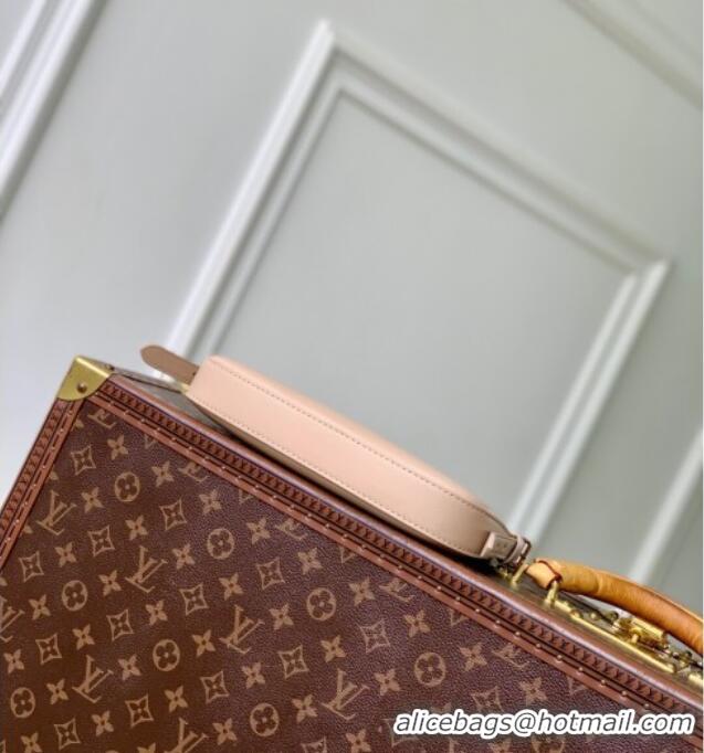 Luxury Discount Louis Vuitton Pochette LV Bloom bag in Calfskin Leather M25784 Nude 2025