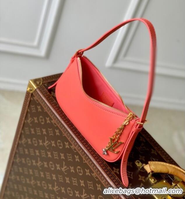 Promotional Louis Vuitton Pochette LV Bloom bag in Calfskin Leather M25525 Pink 2025