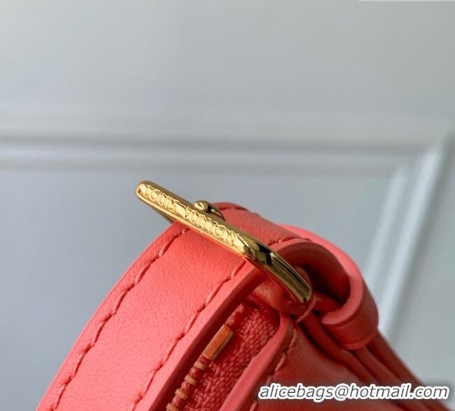 Promotional Louis Vuitton Pochette LV Bloom bag in Calfskin Leather M25525 Pink 2025