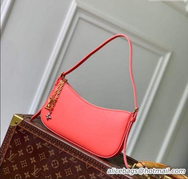 Promotional Louis Vuitton Pochette LV Bloom bag in Calfskin Leather M25525 Pink 2025