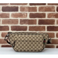Well Crafted Gucci Mens Small GG Canvas Crossbody Bag 802096 Beige 2024