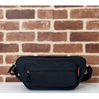 Low Cost Gucci Mens Small Nylon Crossbody bag 802096 Black 2024