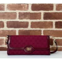 Trendy Design Gucci Luce GG Canvas Small Shoulder Bag 786027 Red 2024