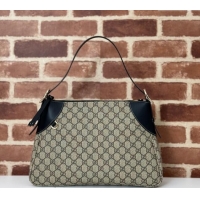Top Quality Gucci Ophidia GG Canvas Medium Shoulder bag 815217 Beige/Black 2024