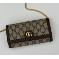 Traditional Discount Gucci GG Canvas Mini Chain Bag G772309