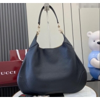​Best Product Gucci B Medium Shoulder bag in Soft Grainy Leather 820169 Black 2024