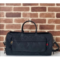Promotional Gucci Mens Medium Nylon Duffle Bag 800185 Black 2024