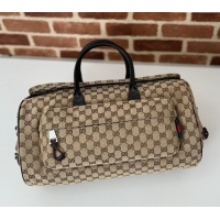 Promotional Gucci Mens Medium Original GG Canvas Duffle Bag 800185 Beige 2024