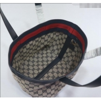 Top Quality Gucci Totissima GG Canvas Small Tote Bag 788211 Beige/Blue 2024