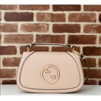 Promotional Gucci Blondie Leather Medium Top Handle Bag 815719 Light Pink 2024