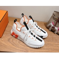 Lowest Price Hermes Lift slip-on sneakers in in knit and smooth calfskin White2 2025 H252003