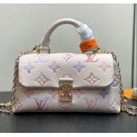 Good Product Louis Vuitton Nano Madeleine Bag in Dream Beige Embossed Grained Cowhide Leather M25596 2025
