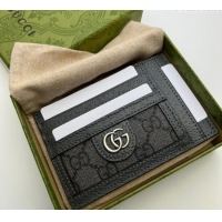 New Cheap Gucci Ophidia Card Case 732018 Grey 2023