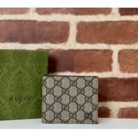 Promotional Gucci Wallet with GG Detail ‎768243 Brown 2024
