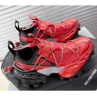 Good Quality Balenciaga Hike Sneakers in Mesh Red 0604053