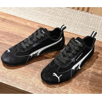 Most Popular Puma x Balenciaga Winter 25 Runway Sneakers in Suede Black 0604067