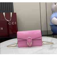 Buy Inexpensive Gucci Dionysus Mini Shoulder Bag in Patent Leather 837370 Pink 2025