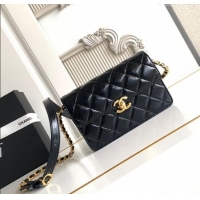 Best Product Chanel Patent Lambskin Mini Flap Bag AS5618 Black 2025