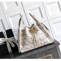 Famous Brand Chanel 25 Tweed Small Handbag AS5293 Pink 2025