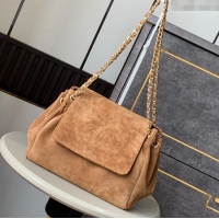 Traditional Specials Chanel Suede Flap Bag CH081302 Brown 2025