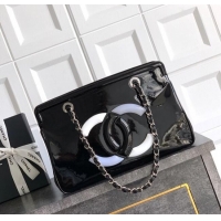 Best Product Chanel Maxi CC Shopping Bag CH081304 Black 2025