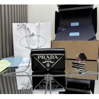 Good Taste Prada Leather mini-bag 1BH189 Black 2025