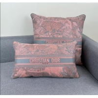 Promotional Dior Embroidered Cotton Rectangular And Square Pillow D060724 2025