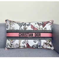 Grade Design Dior Embroidered Cotton Rectangular Pillow 30x50cm D060711 2025