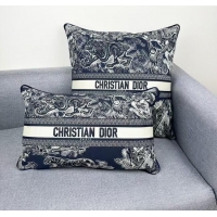 Popular Style Dior Embroidered Cotton Rectangular And Square Pillow D060719 2025