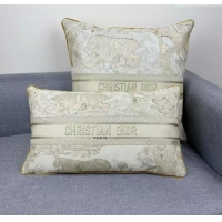 Big Discount Dior Embroidered Cotton Rectangular And Square Pillow D060720 2025