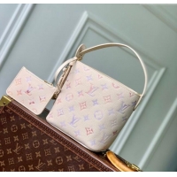 Top Quality Louis Vuitton All In BB Bucket Bag in Dream Cream Embossed Leather M25673 2025