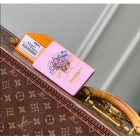 Luxury Discount Louis Vuitton Pocket Organizer Wallet in Printed Monogram Canvas M25973 Pink 2025