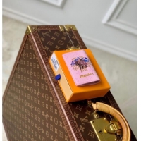 Luxury Discount Louis Vuitton Pocket Organizer Wallet in Printed Monogram Canvas M25973 Pink 2025