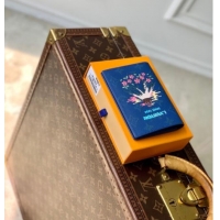 Inexpensive Louis Vuitton Passport Cover in Printed Monogram Canvas M25967 Blue 2025
