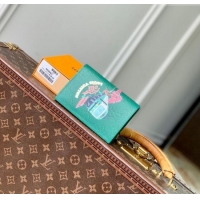 Pretty Style Louis Vuitton Passport Cover in Printed Monogram Canvas M26293 Green 2025
